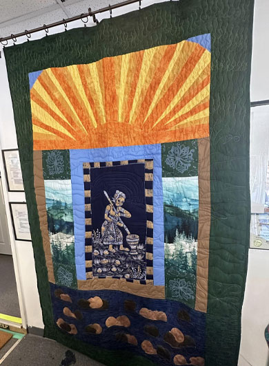 From the Cradle to the Resurrection quilt