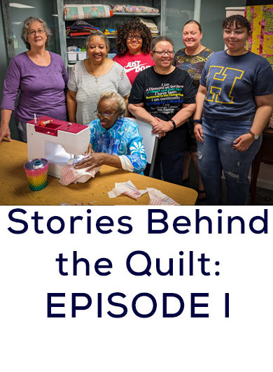 Stoires behind the quilt project news article