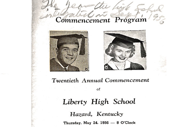 Liberty High School 20th Commencement Program